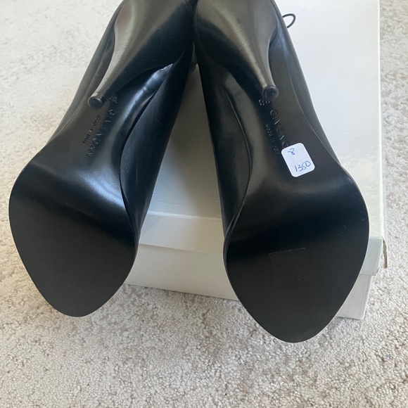 Givenchy Black Leather Corset Boots Size 38 BNIB - Picture 9 of 16